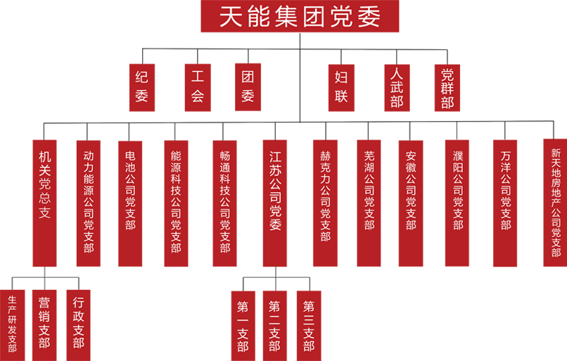 伟德betvlctor建团党委组织架构